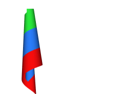Флаг республики Дагестан